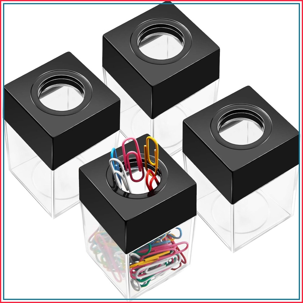 Paperclip Magnetic Set - Conjunto de 4 Dispensadores Magnéticos de
