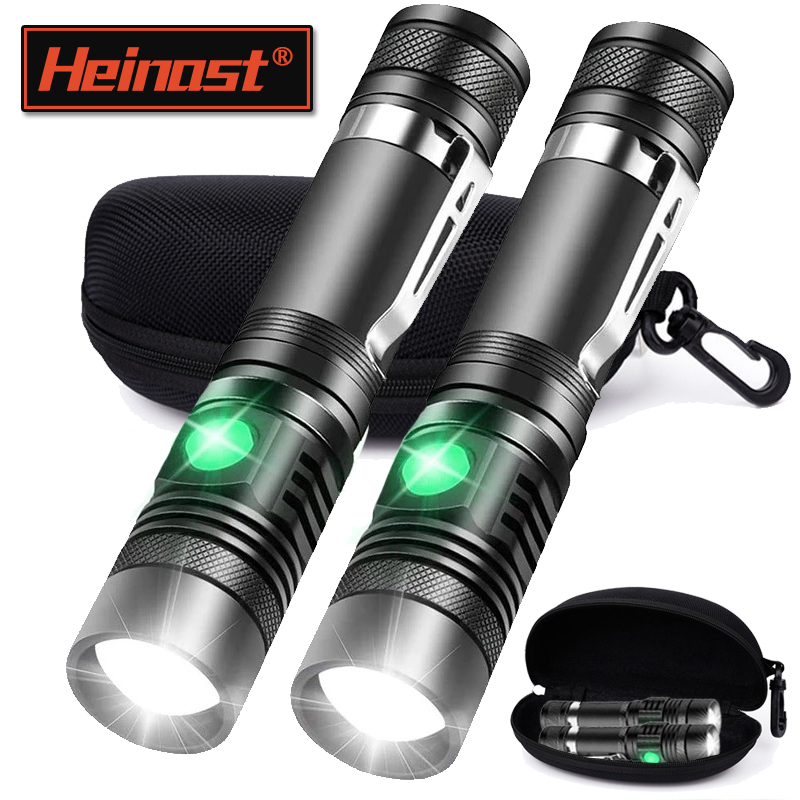 Stationery Supply - Lanterna portátil recarregável t6, uso com