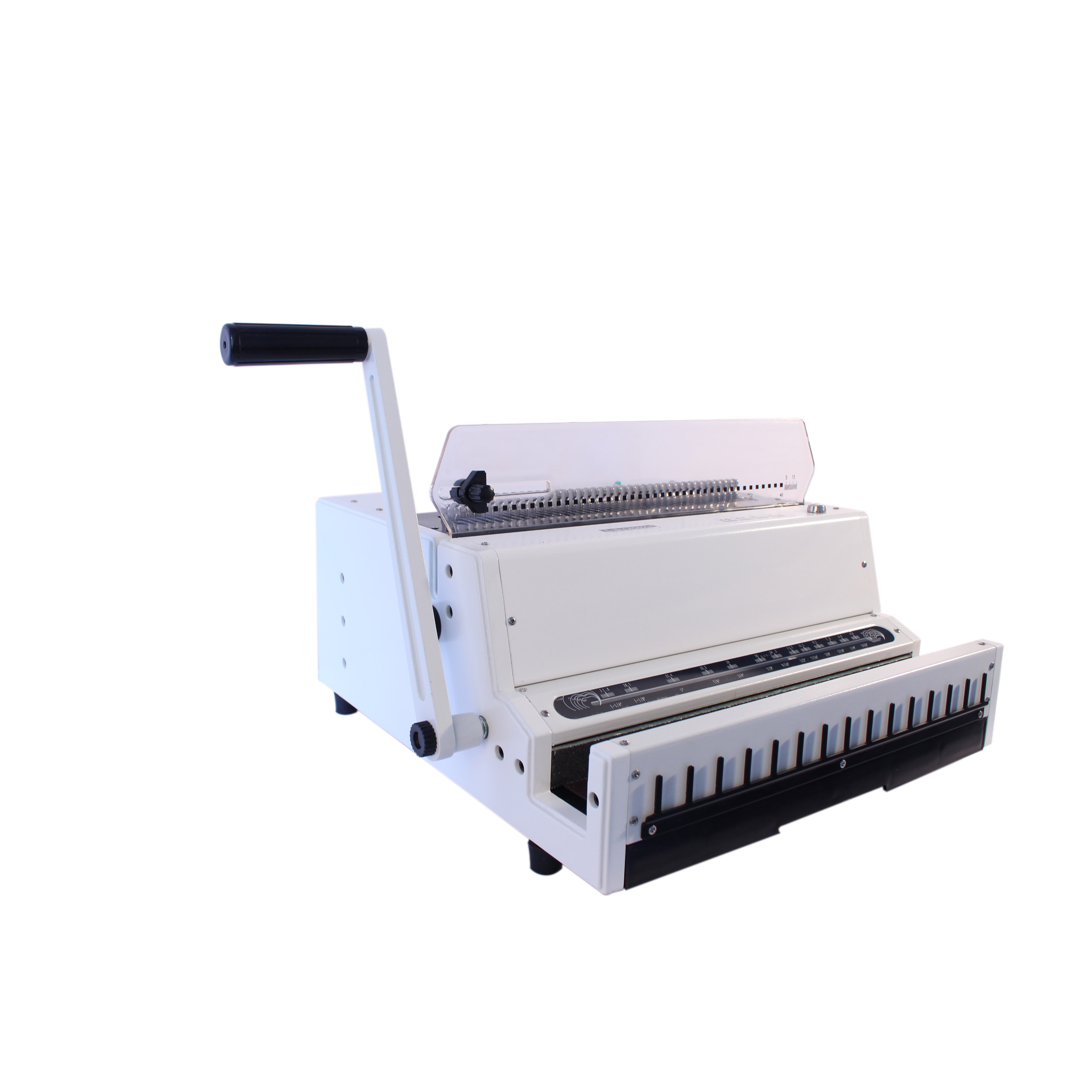 Binding Comb Plastic - Máquina de Encadernação Elétrica de Mesa