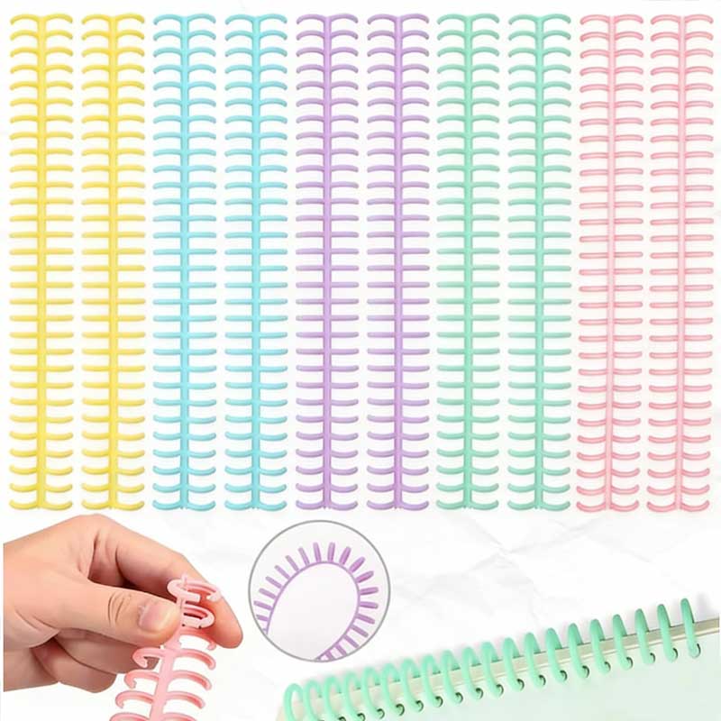 Binding Comb Plastic - Espiral Plástica A4 com 30 Furos