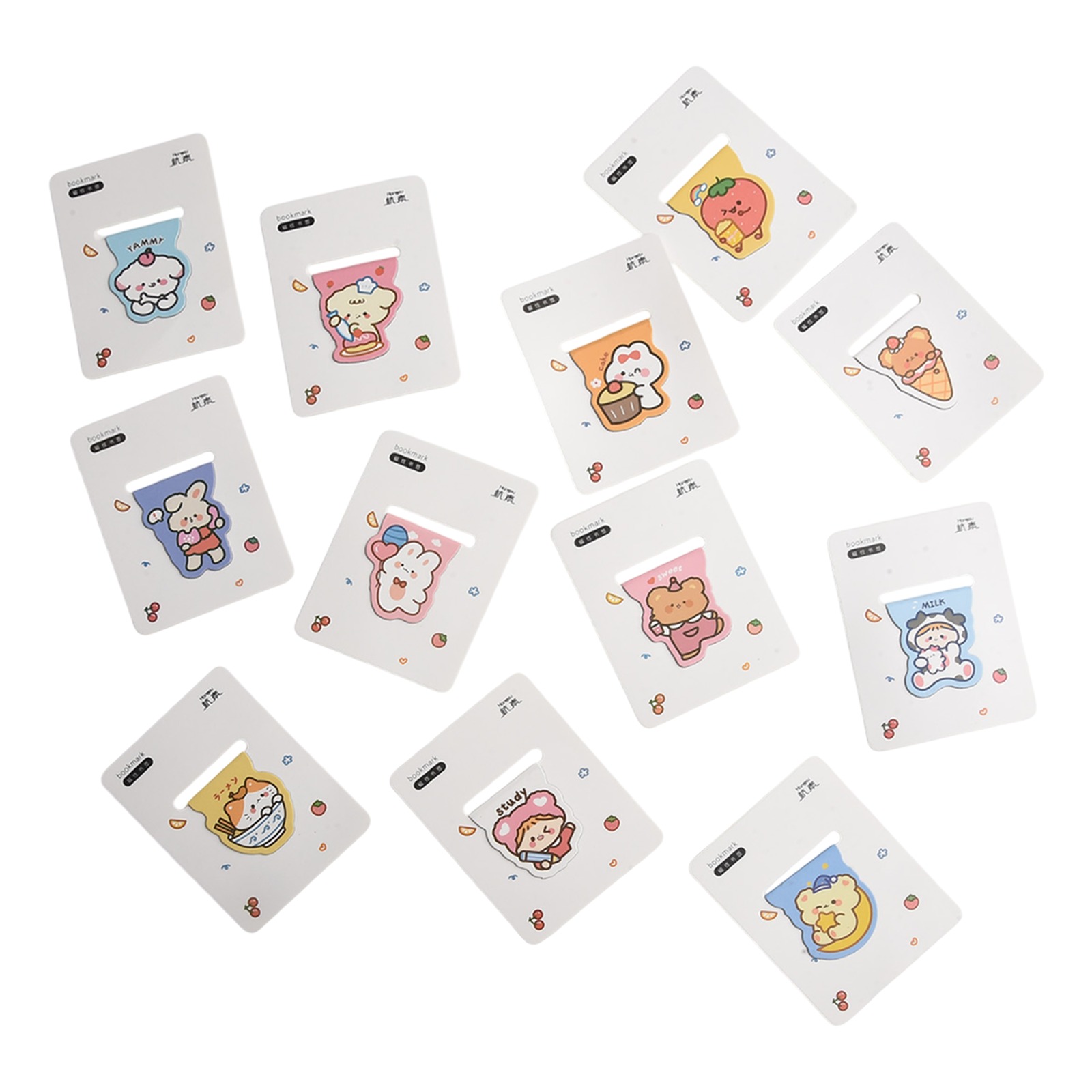 Paperclip Magnetic Set - Clipes Organizadores de Arquivos para Escritório