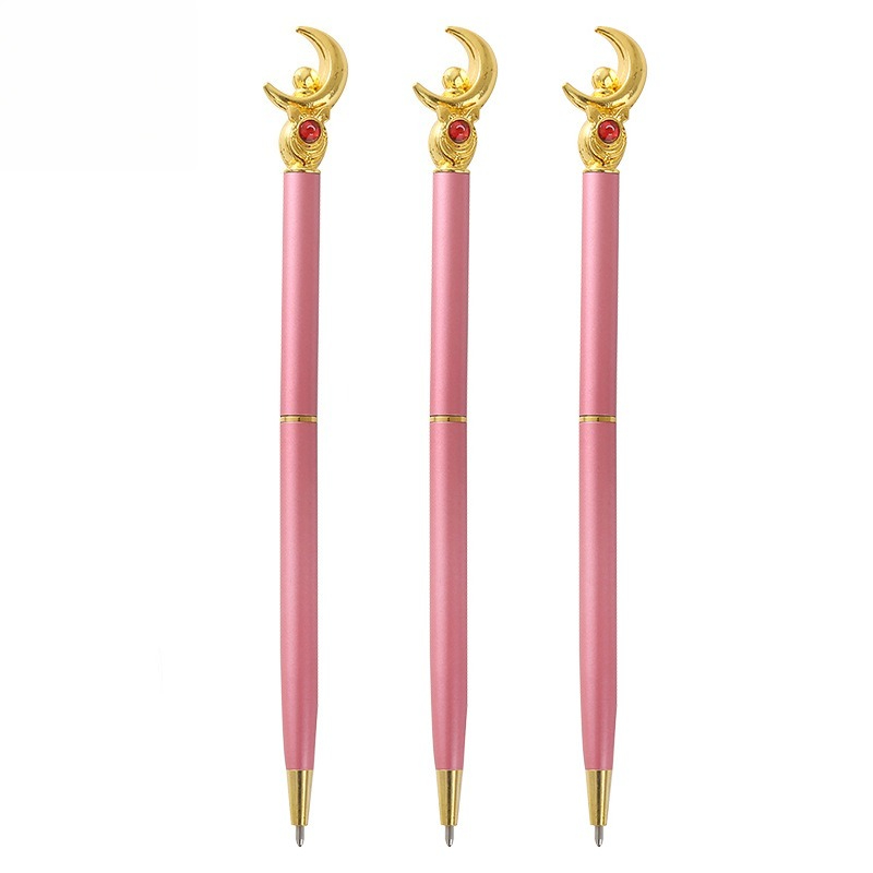 Stationery Supplier - Caneta Esferográfica Preta da Série Kawaii
