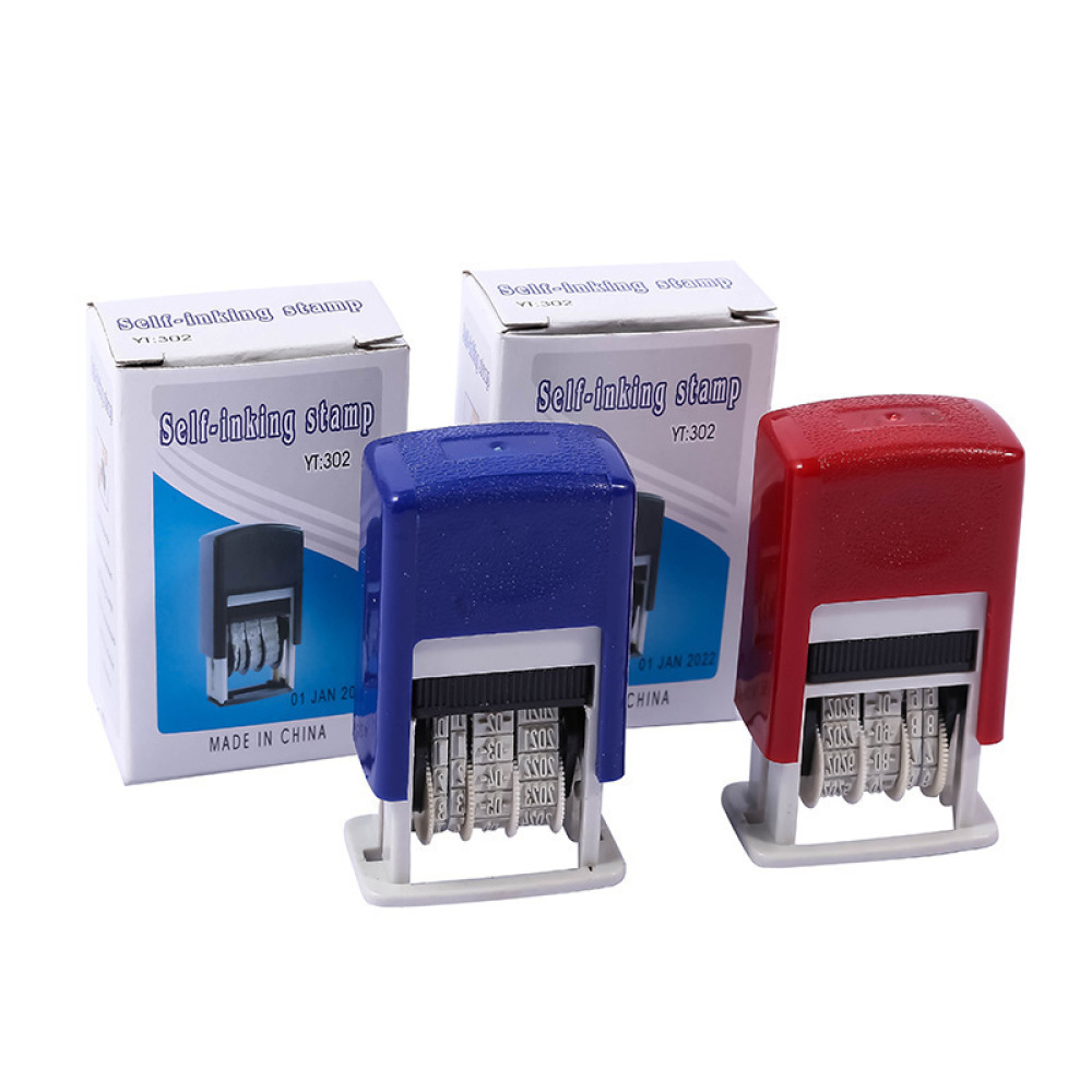 Stationery Warehouse - Carimbo de Data Portátil 302A com