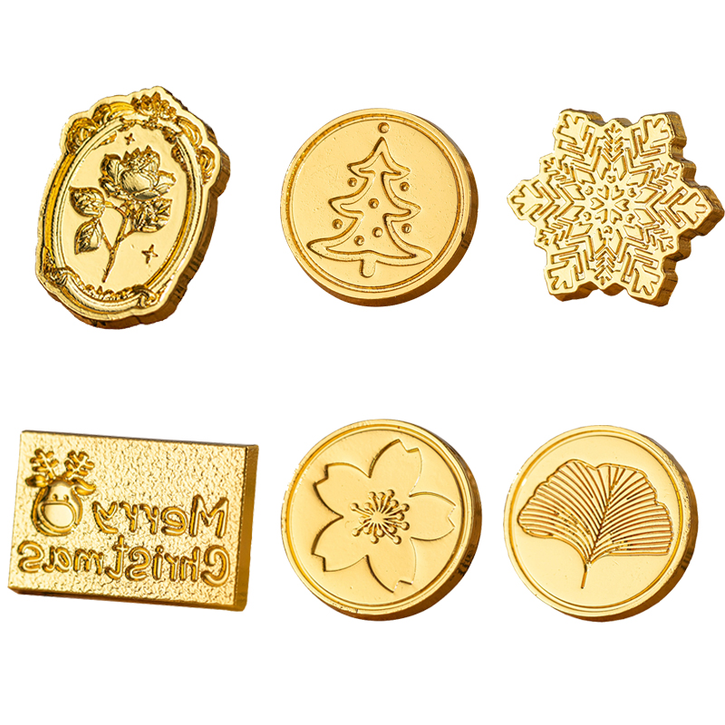 Wax Seal Stamp Kit - Selos de cera de natal selagem