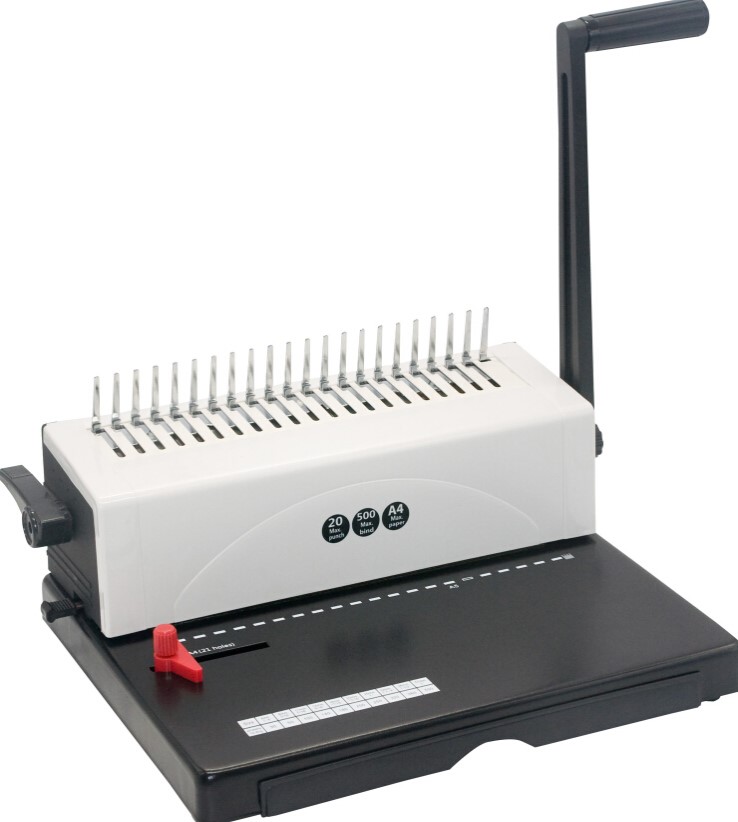 Binding Comb Plastic - Máquina de Encadernação com Anéis de