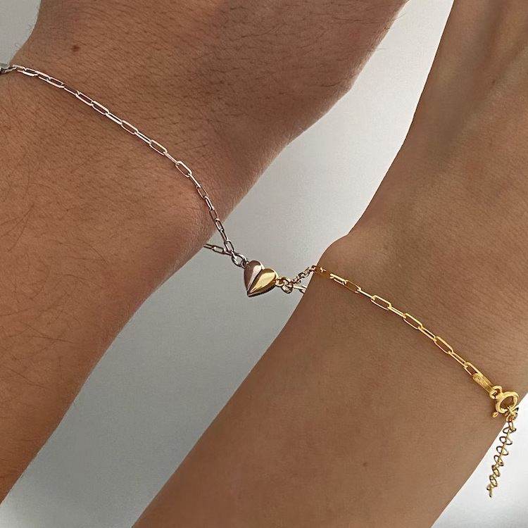 Pulseiras Magnéticas de Coraçã - Paperclip Magnetic Set avaliação e preço