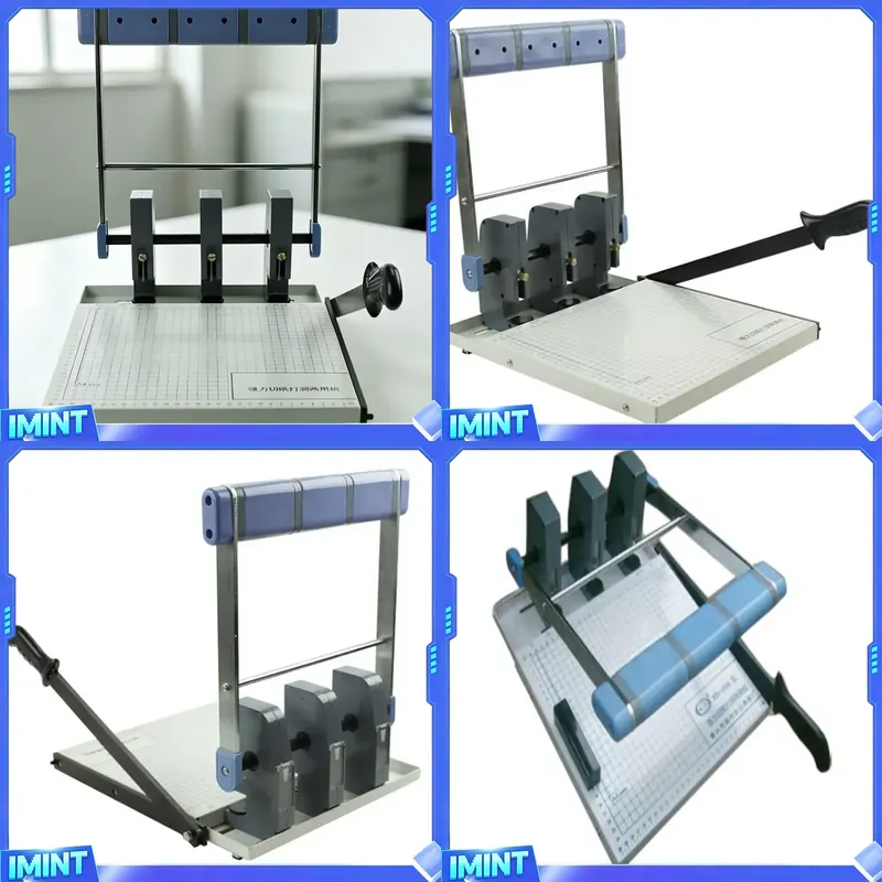 Máquina Manual de Perfuração e - Paper Punch 3 Hole avaliação e preço