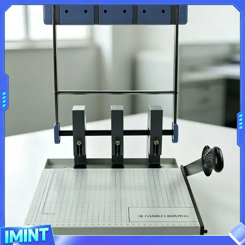 Máquina Manual de Perfuração e - Paper Punch 3 Hole avaliação e preço
