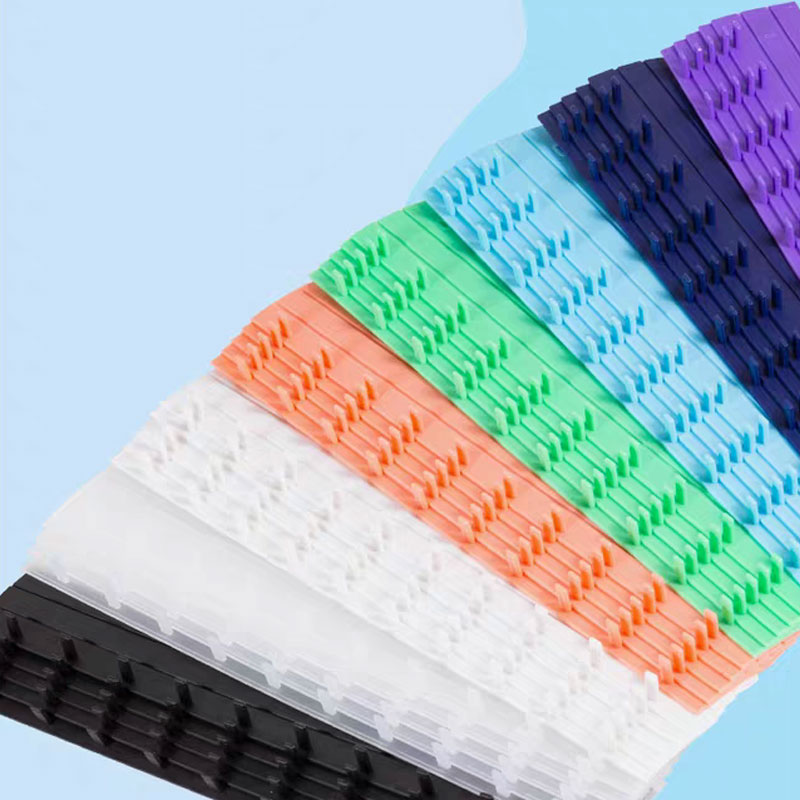 50 Peças de Tiras de Encaderna - Binding Comb Plastic avaliação e preço