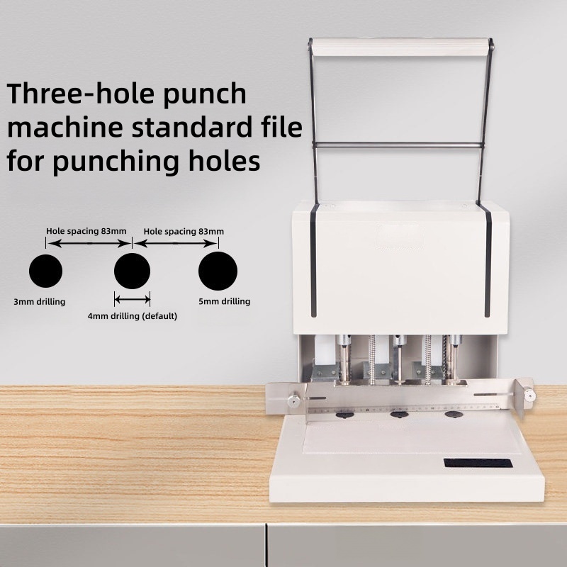 Máquina Perfuradora de Papel E - Paper Punch 3 Hole avaliação e preço