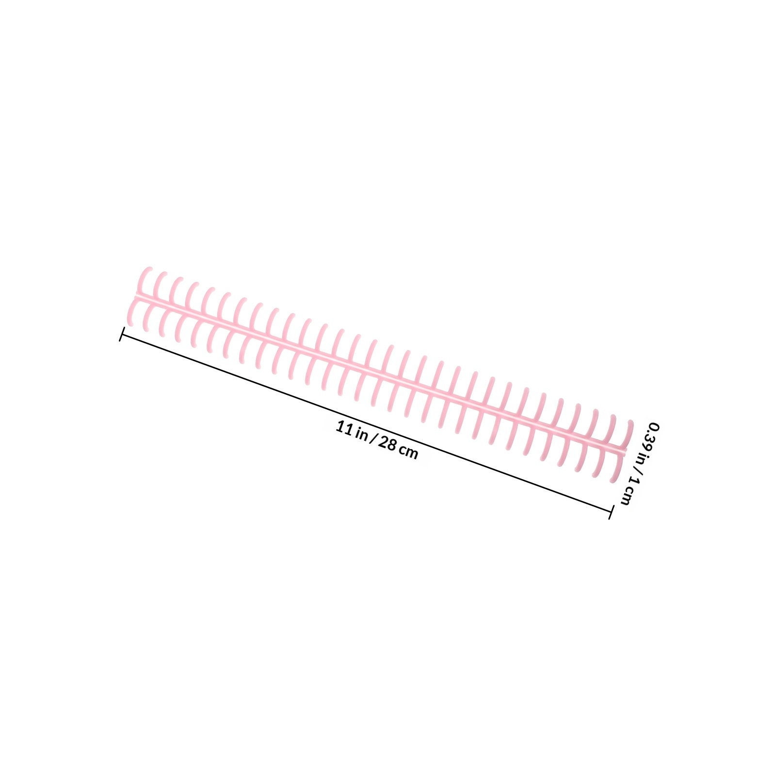 10 Peças de Anéis de Encaderna - Binding Comb Plastic avaliação e preço