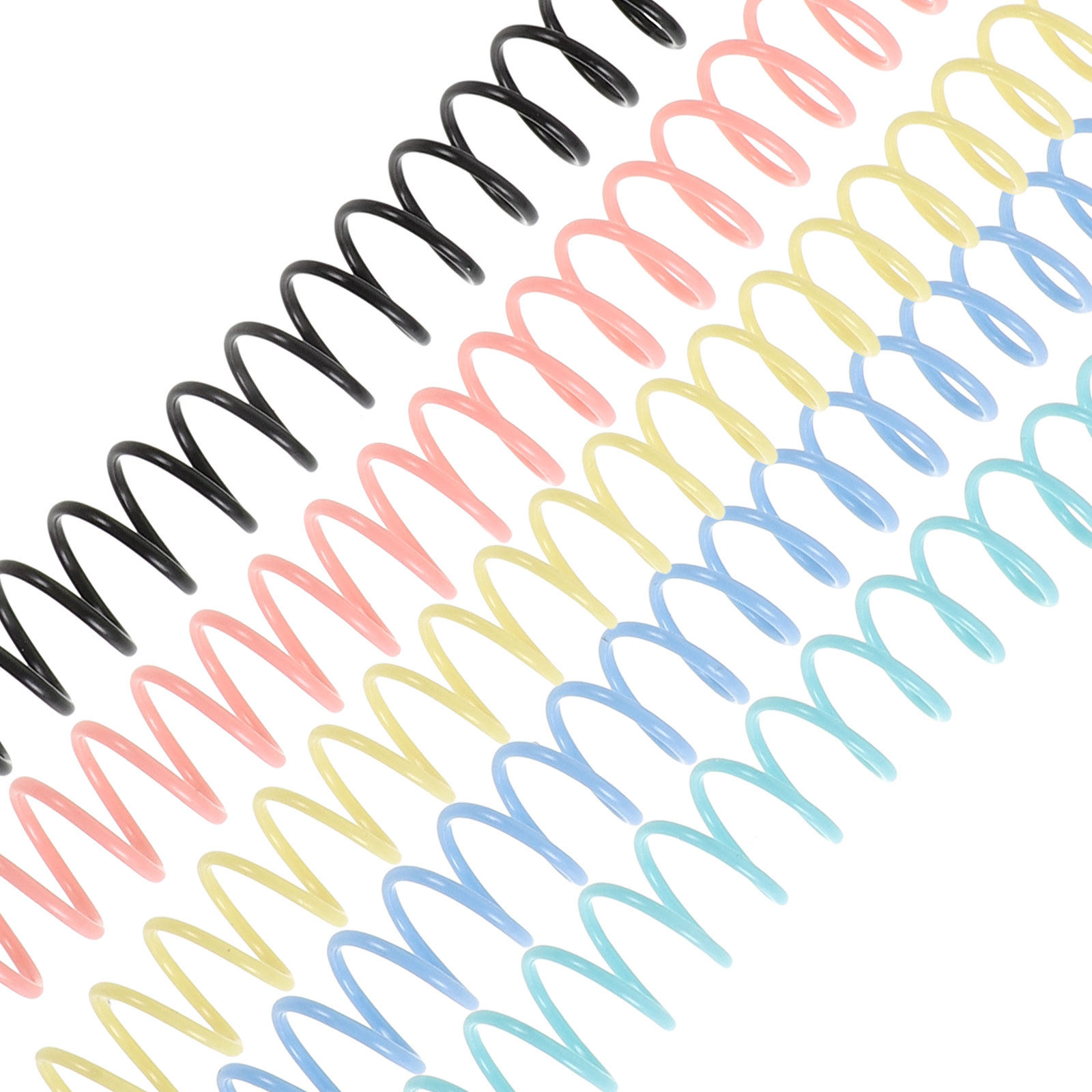 8 Peças de Espirais Plásticas  - Binding Comb Plastic avaliação e preço