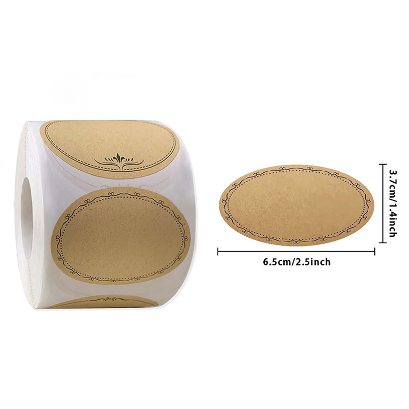 250 adesivos/rolo 2.5*1.4in pa - Sticker Label Roll avaliação e preço