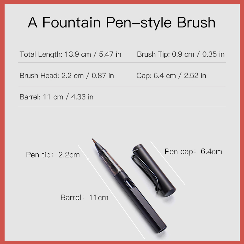 Conjunto de Canetas Pincel com - Fountain Pen Ink avaliação e preço