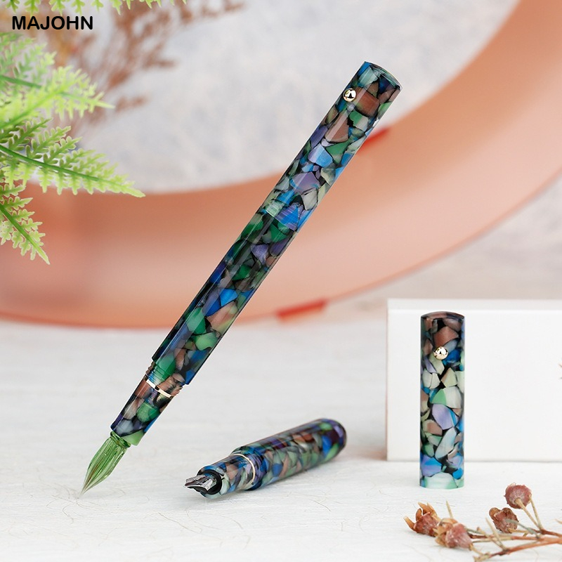 Majohn n8 resina de vidro dip  - Fountain Pen Ink avaliação e preço