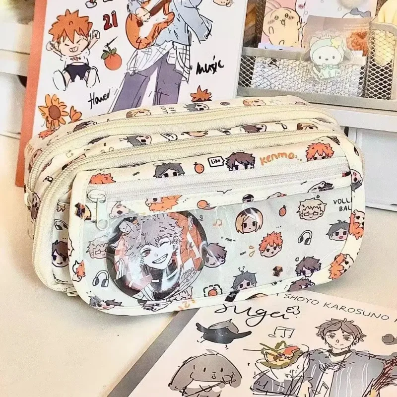 Anime Haikyuu!! Estojo de Lápi - Stationery Supplier avaliação e preço