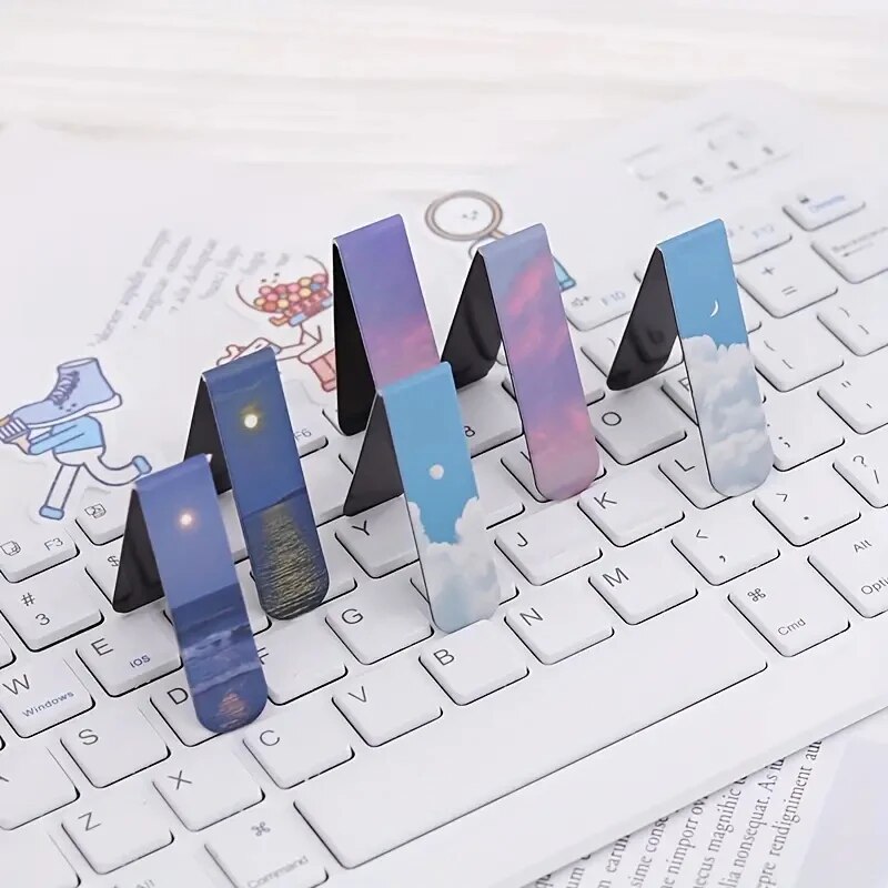2 Pçs/set Fantasia Nuvens Marc - Paperclip Magnetic Set avaliação e preço