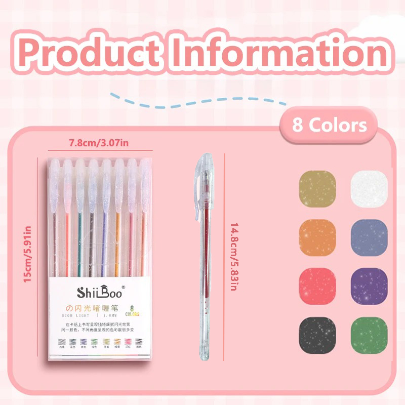 Conjunto de Canetas Gel com Gl - Gel Ink Pen Set avaliação e preço