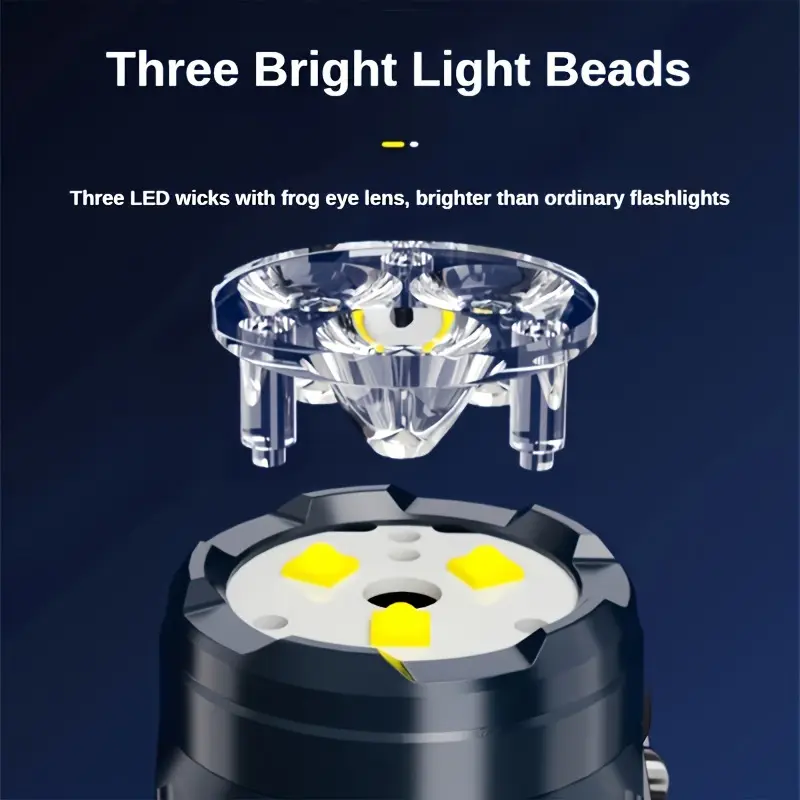 Mini lanterna 3LED com clipe d - Stationery Supply avaliação e preço