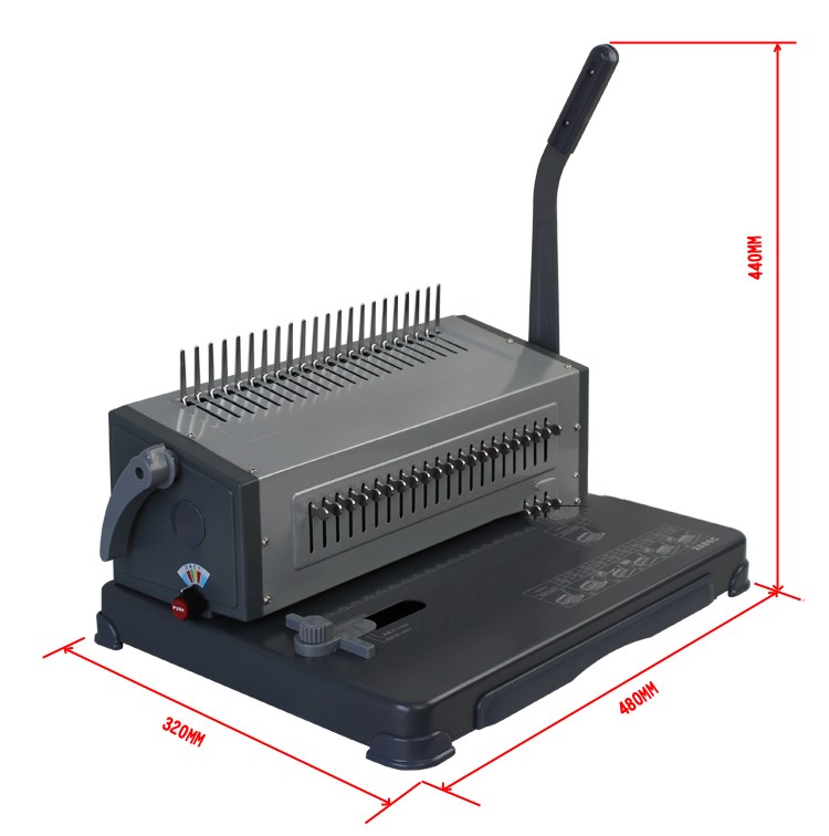 Máquina de Encadernação Manual - Binding Comb Plastic avaliação e preço
