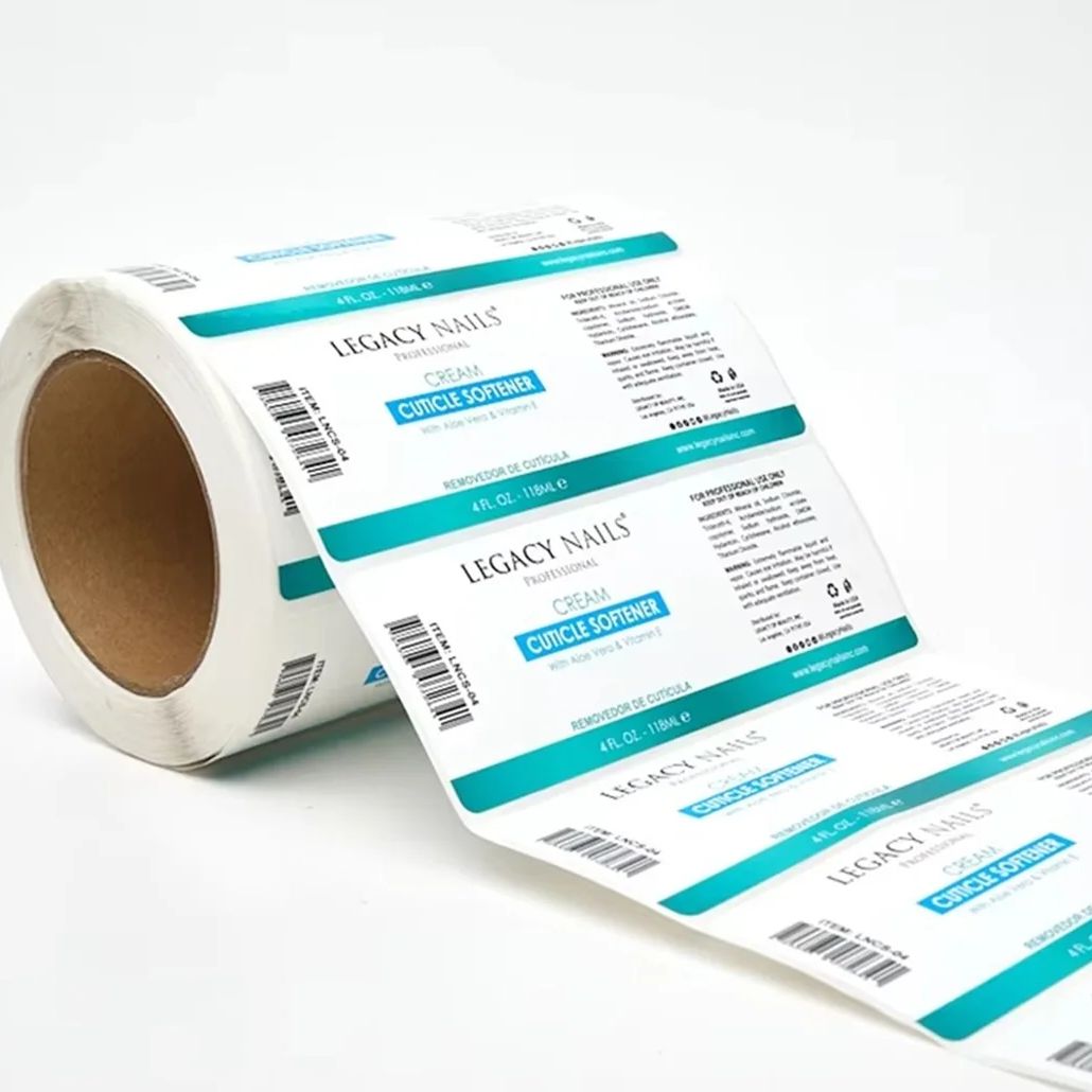 Etiquetas adesivas de vinil à  - Sticker Label Roll avaliação e preço