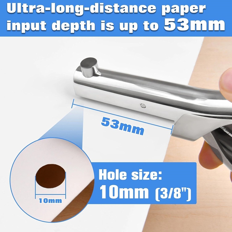 Perfurador Manual de Alta Resi - Paper Punch 3 Hole avaliação e preço